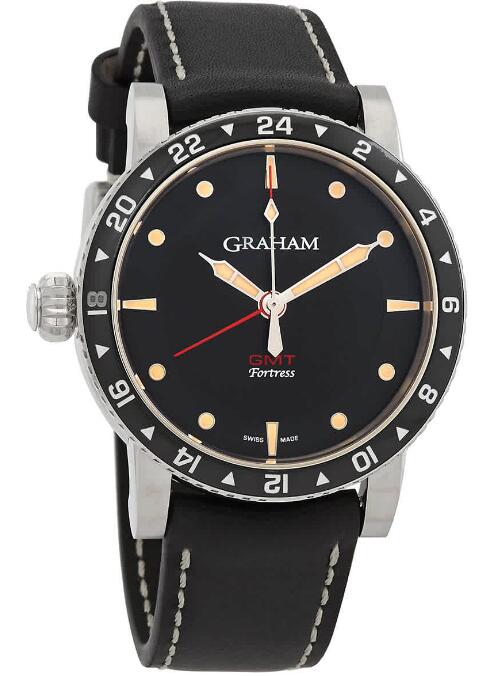 Review Replica Watch Graham Fortress GMT 2FOBC.B03A